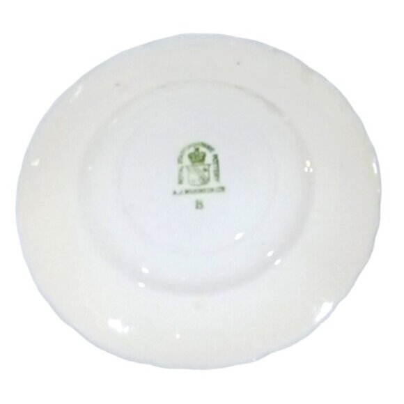 Vintage A.J. Wilkinson Ltd Royal Staffordshire Pottery 6 Pcs - 5 Plates 1 Soup‎ - Picture 5 of 9
